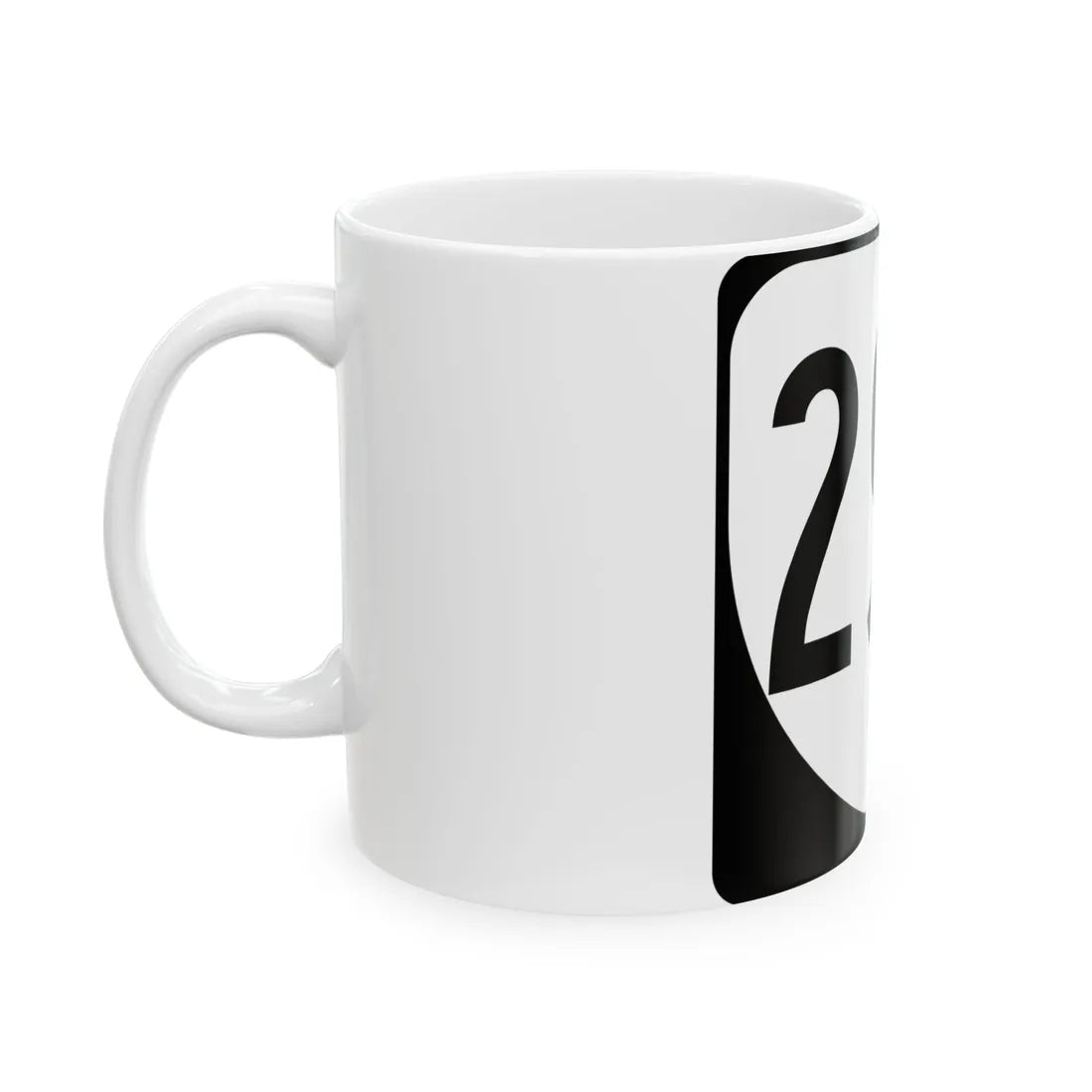 Virginia 295 1980 (Virginia) (Road Sign) White Coffee Mug - Go Mug Yourself