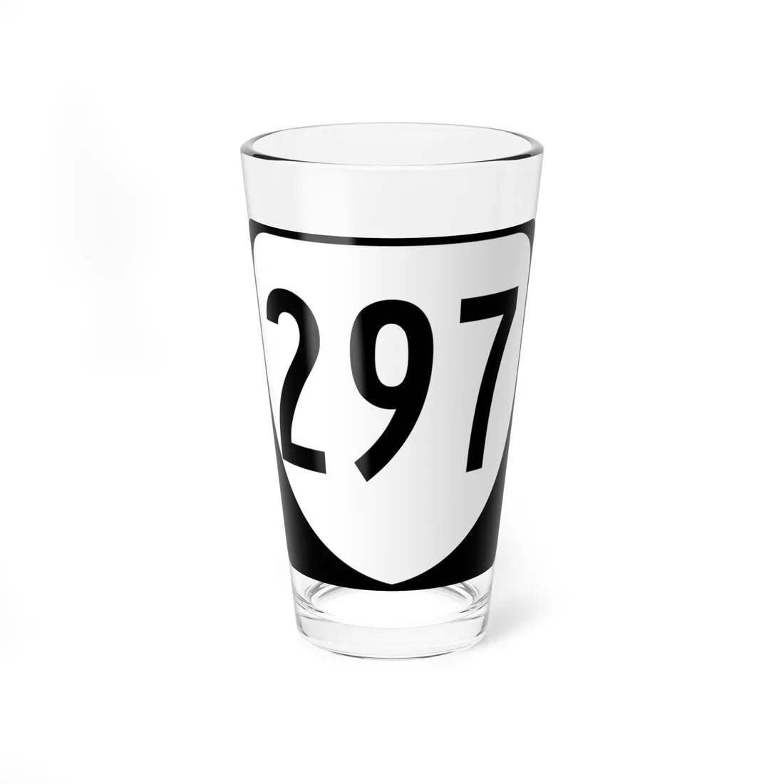 Virginia 297 1980 (Virginia) (Road Sign) Pint Glss 16oz 16oz - Go Mug Yourself