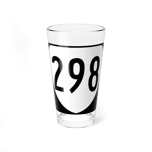 Virginia 298 1980 (Virginia) (Road Sign) Pint Glass 16oz 16oz - Go Mug Yourself