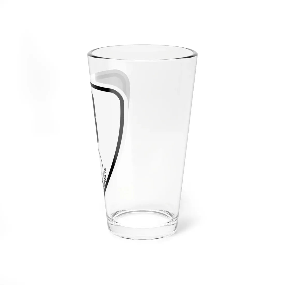 Virginia 3 1924 (Virginia) (Road Sign) Pint Glass 16oz - Go Mug Yourself
