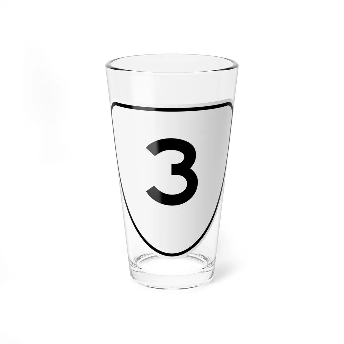 Virginia 3 1956 (Virginia) (Road Sign) Pint Glss 16oz 16oz - Go Mug Yourself