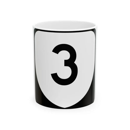 Virginia 3 (Virginia) (Road Sign) White Coffee Mug 11oz - Go Mug Yourself