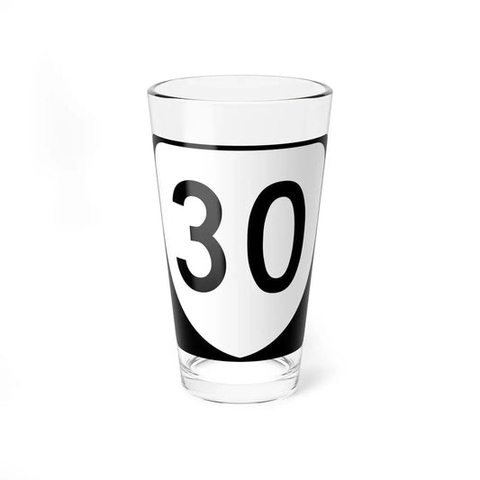 Virginia 30 (Virginia) (Road Sign) Pint Glass 16oz 16oz - Go Mug Yourself
