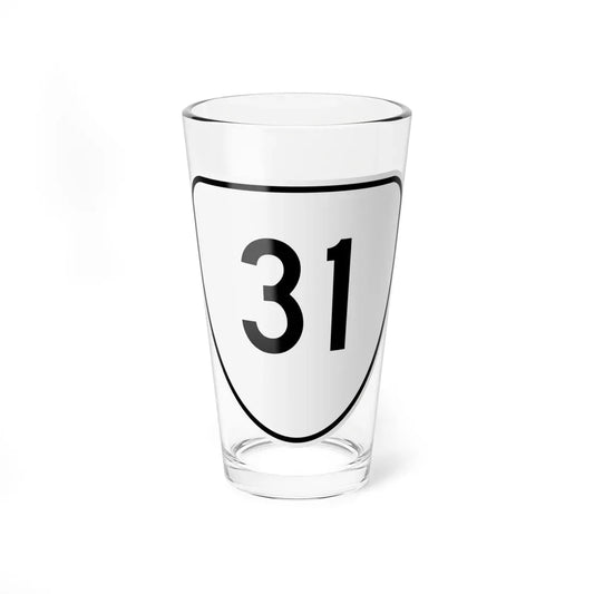 Virginia 31 1956 (Virginia) (Road Sign) Pint Glass 16oz 16oz - Go Mug Yourself