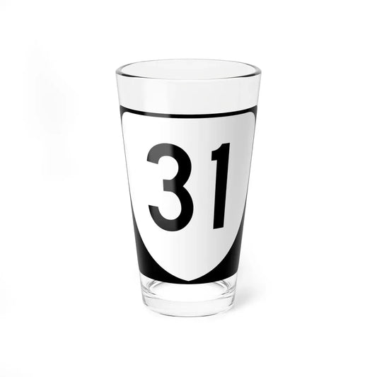 Virginia 31 (Virginia) (Road Sign) Pint Glass 16oz 16oz - Go Mug Yourself
