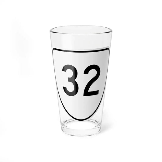 Virginia 32 1956 (Virginia) (Road Sign) Pint Glass 16oz 16oz - Go Mug Yourself