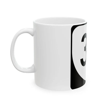 Virginia 33 (Virginia) (Road Sign) White Coffee Mug - Go Mug Yourself