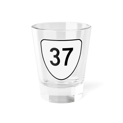 Virginia 37 1956 (Virginia) (Road Sign) Shot Glass 1.5oz 1.5oz - Go Mug Yourself