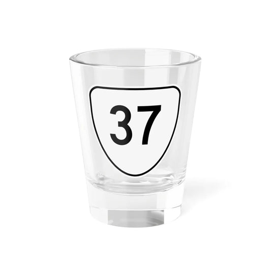 Virginia 37 1956 (Virginia) (Road Sign) Shot Glass 1.5oz 1.5oz - Go Mug Yourself