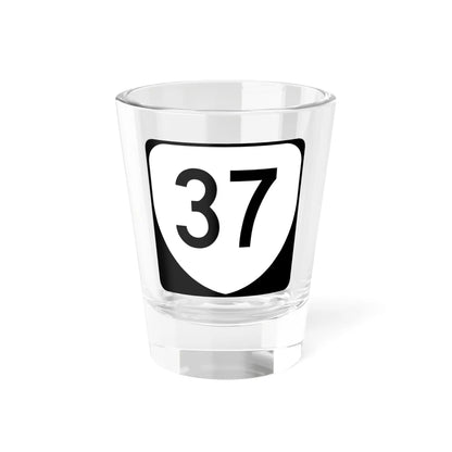 Virginia 37 (Virginia) (Road Sign) Shot Glass 1.5oz 1.5oz - Go Mug Yourself