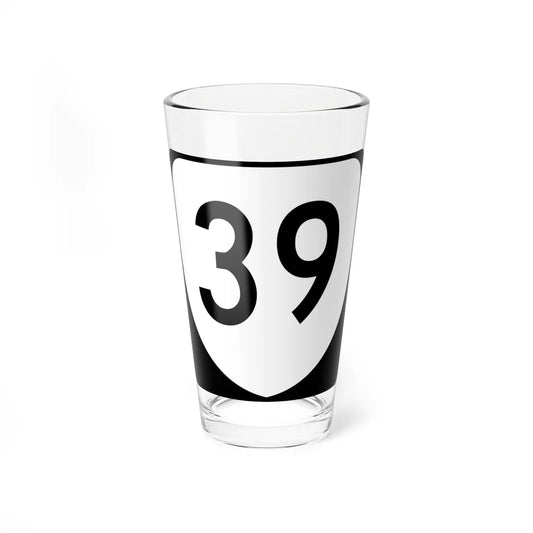 Virginia 39 (Virginia) (Road Sign) Pint Glss 16oz 16oz - Go Mug Yourself