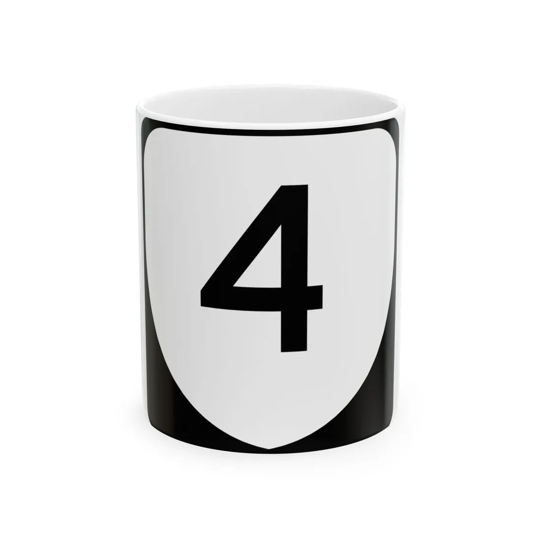 Virginia 4 (Virginia) (Road Sign) White Coffee Mug 11oz - Go Mug Yourself