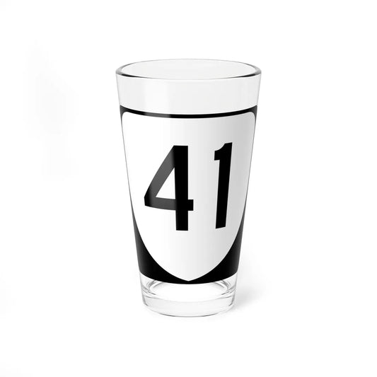 Virginia 41 (Virginia) (Road Sign) Pint Glss 16oz 16oz - Go Mug Yourself