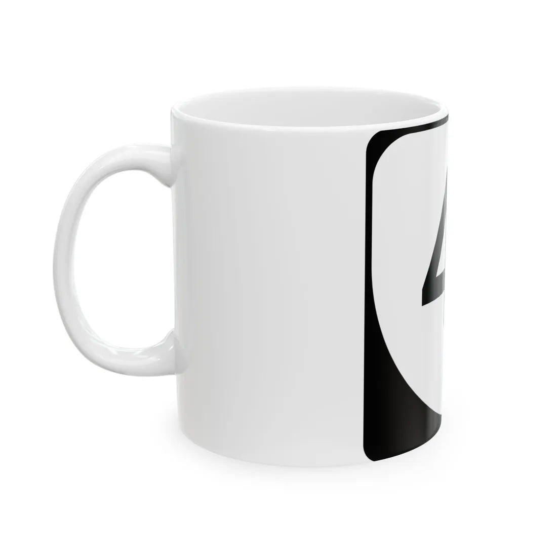 Virginia 41 (Virginia) (Road Sign) White Coffee Mug - Go Mug Yourself