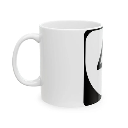 Virginia 41 (Virginia) (Road Sign) White Coffee Mug - Go Mug Yourself