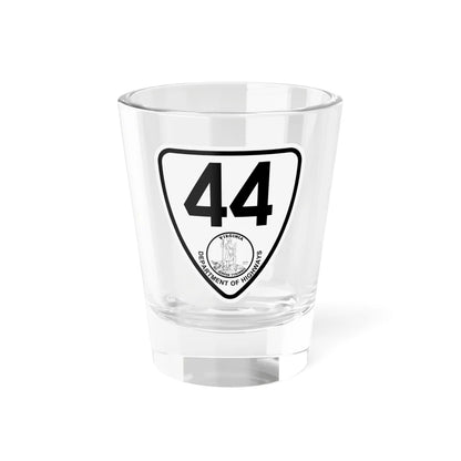 Virginia 44 1924 (Virginia) (Road Sign) Shot Glass 1.5oz 1.5oz - Go Mug Yourself