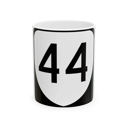 Virginia 44 (Virginia) (Road Sign) White Coffee Mug 11oz - Go Mug Yourself