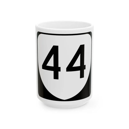 Virginia 44 (Virginia) (Road Sign) White Coffee Mug 15oz - Go Mug Yourself