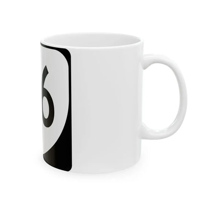 Virginia 46 (Virginia) (Road Sign) White Coffee Mug - Go Mug Yourself
