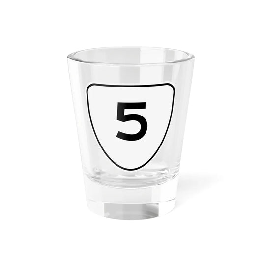 Virginia 5 1956 (Virginia) (Road Sign) Shot Glass 1.5oz 1.5oz - Go Mug Yourself
