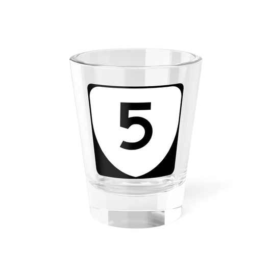 Virginia 5 (Virginia) (Road Sign) Shot Glass 1.5oz 1.5oz - Go Mug Yourself