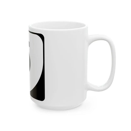 Virginia 5 (Virginia) (Road Sign) White Coffee Mug - Go Mug Yourself