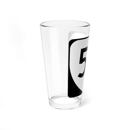 Virginia 52 (Virginia) (Road Sign) Pint Glass 16oz - Go Mug Yourself