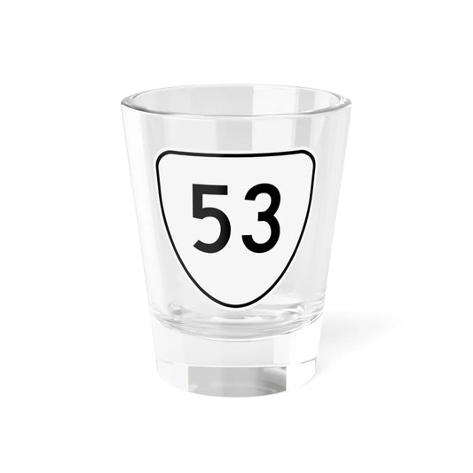 Virginia 53 1956 (Virginia) (Road Sign) Shot Glass 1.5oz 1.5oz - Go Mug Yourself