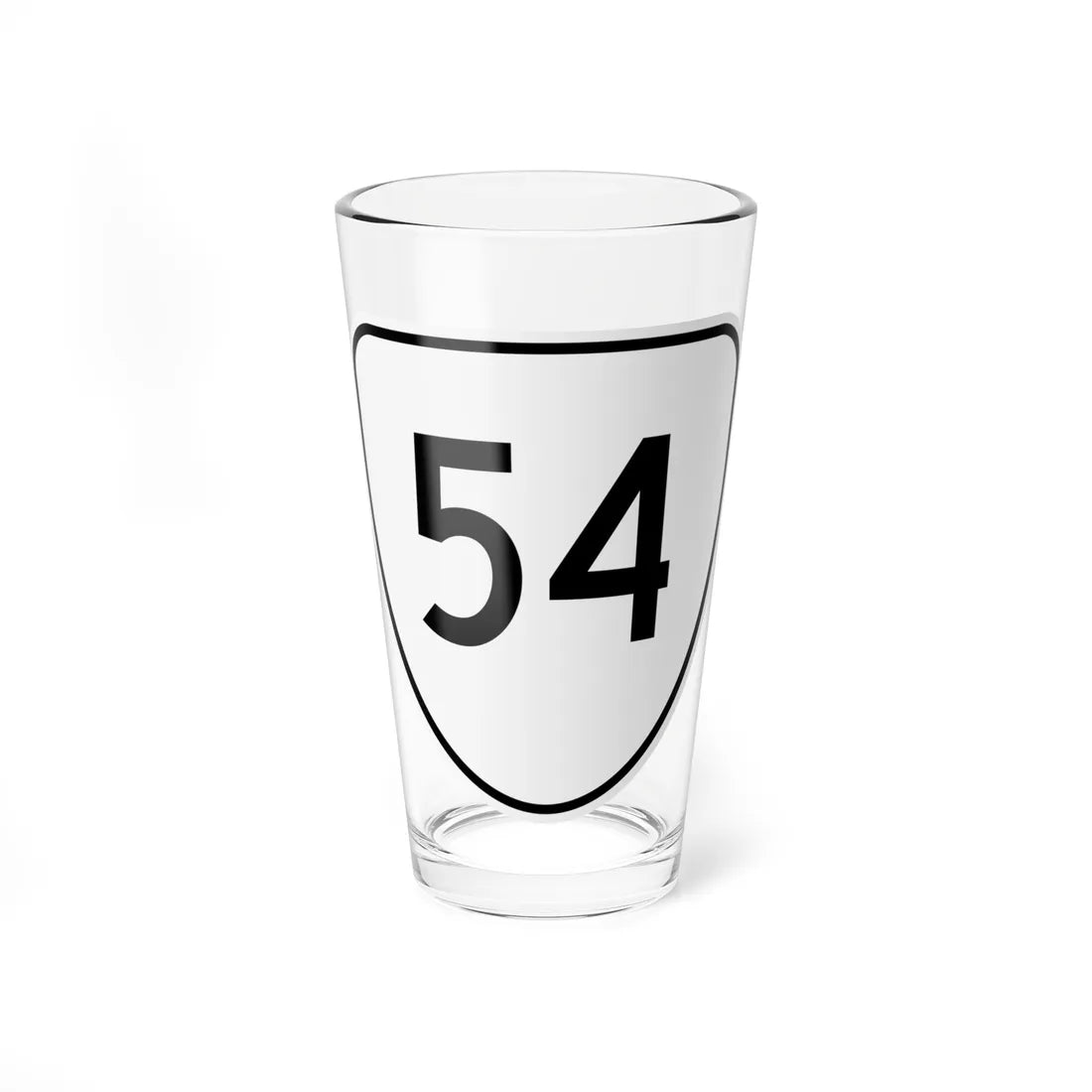 Virginia 54 1956 (Virginia) (Road Sign) Pint Glss 16oz 16oz - Go Mug Yourself
