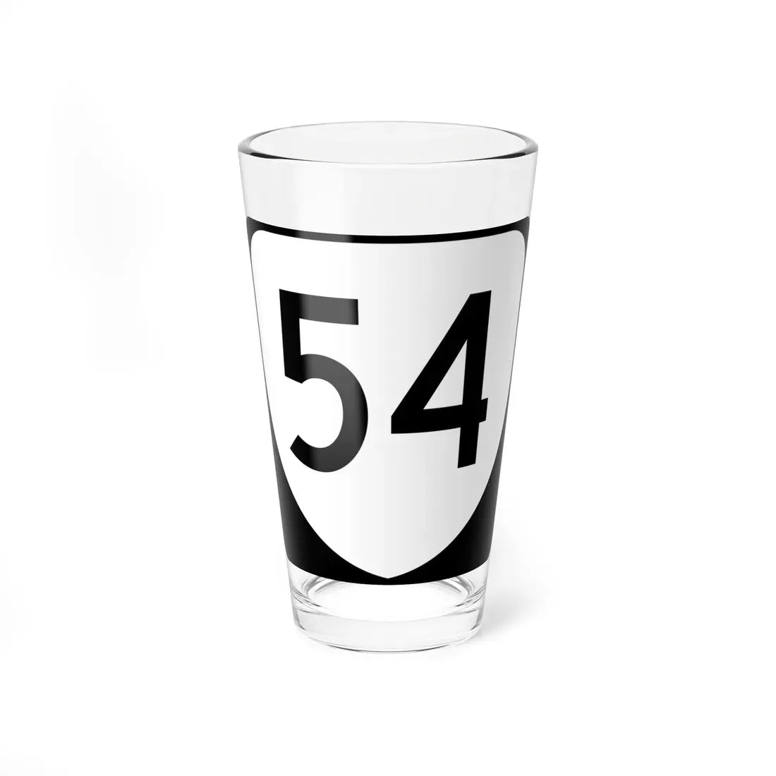 Virginia 54 (Virginia) (Road Sign) Pint Glass 16oz 16oz - Go Mug Yourself