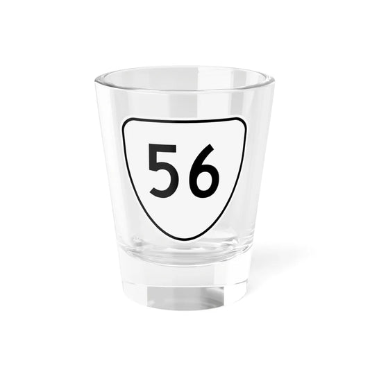 Virginia 56 1956 (Virginia) (Road Sign) Shot Glass 1.5oz 1.5oz - Go Mug Yourself
