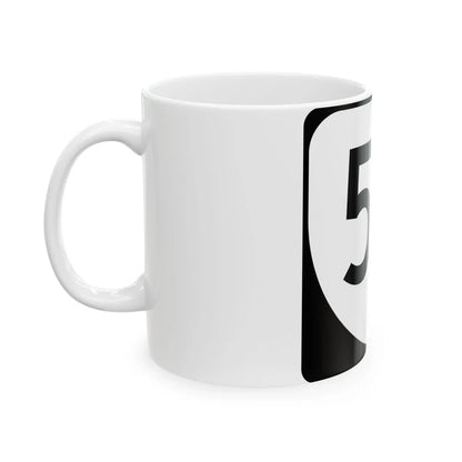 Virginia 57 (Virginia) (Road Sign) White Coffee Mug - Go Mug Yourself