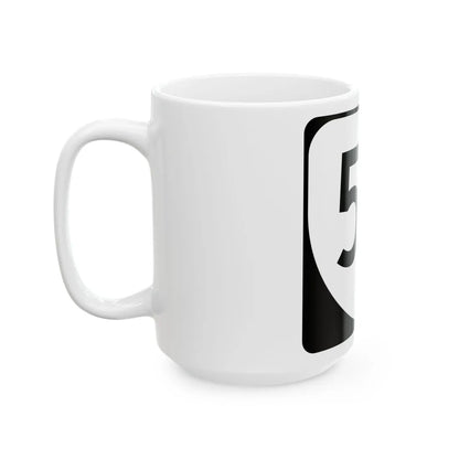 Virginia 57 (Virginia) (Road Sign) White Coffee Mug - Go Mug Yourself