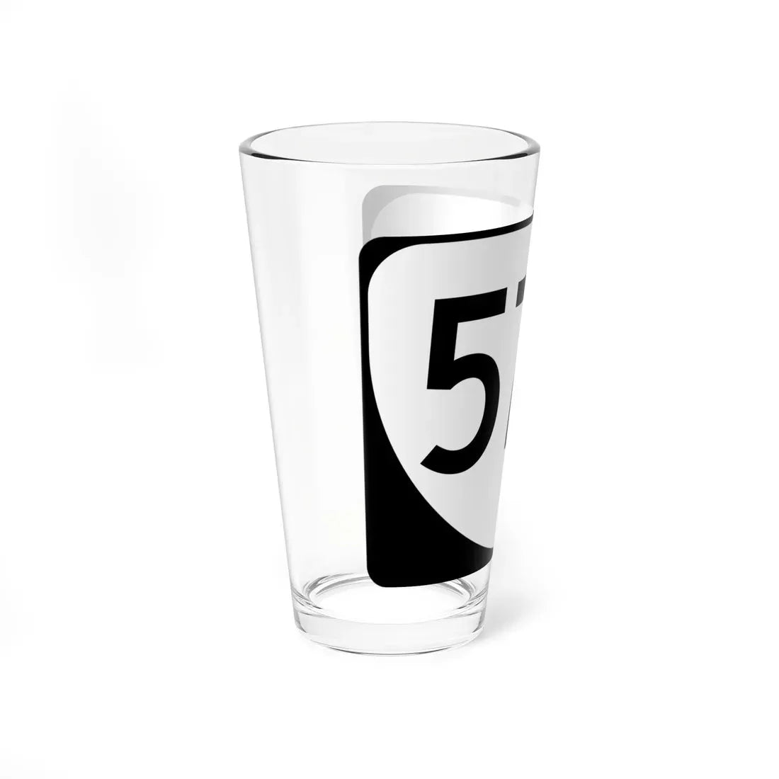 Virginia 57A (Virginia) (Road Sign) Pint Glass 16oz - Go Mug Yourself