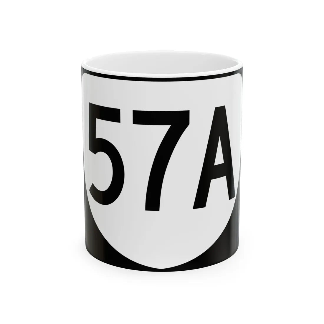 Virginia 57A (Virginia) (Road Sign) White Coffee Mug 11oz - Go Mug Yourself