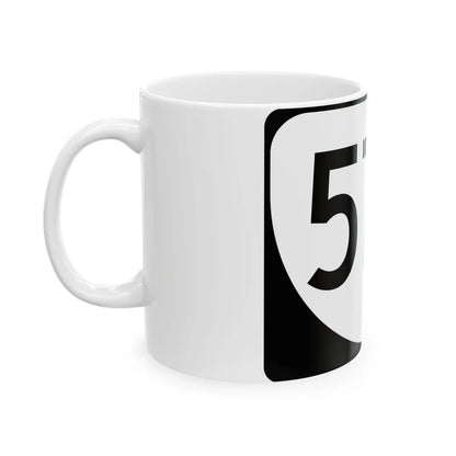 Virginia 57A (Virginia) (Road Sign) White Coffee Mug - Go Mug Yourself