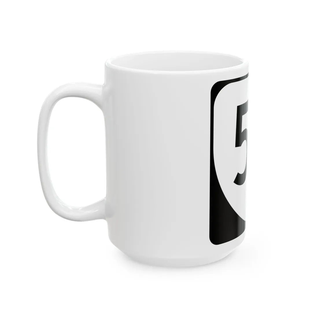 Virginia 58 (Virginia) (Road Sign) White Coffee Mug - Go Mug Yourself