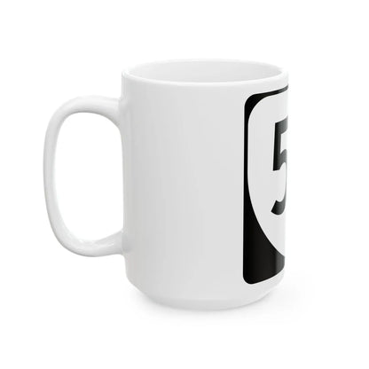 Virginia 59 (Virginia) (Road Sign) White Coffee Mug - Go Mug Yourself