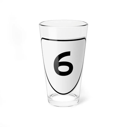 Virginia 6 1956 (Virginia) (Road Sign) Pint Glss 16oz 16oz - Go Mug Yourself