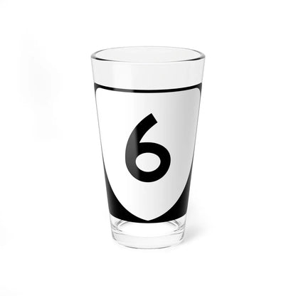 Virginia 6 (Virginia) (Road Sign) Pint Glss 16oz 16oz - Go Mug Yourself