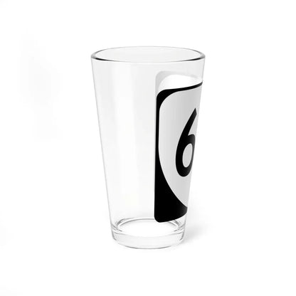 Virginia 60 (Virginia) (Road Sign) Pint Glass 16oz - Go Mug Yourself