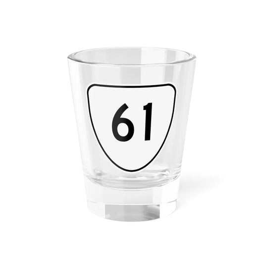 Virginia 61 1956 (Virginia) (Road Sign) Shot Glass 1.5oz 1.5oz - Go Mug Yourself