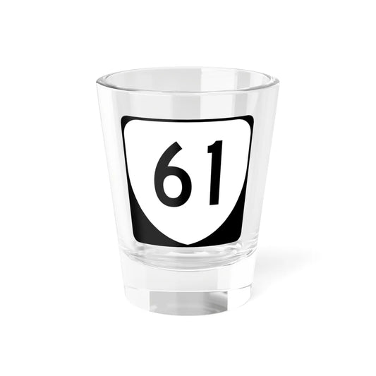 Virginia 61 (Virginia) (Road Sign) Shot Glass 1.5oz 1.5oz - Go Mug Yourself