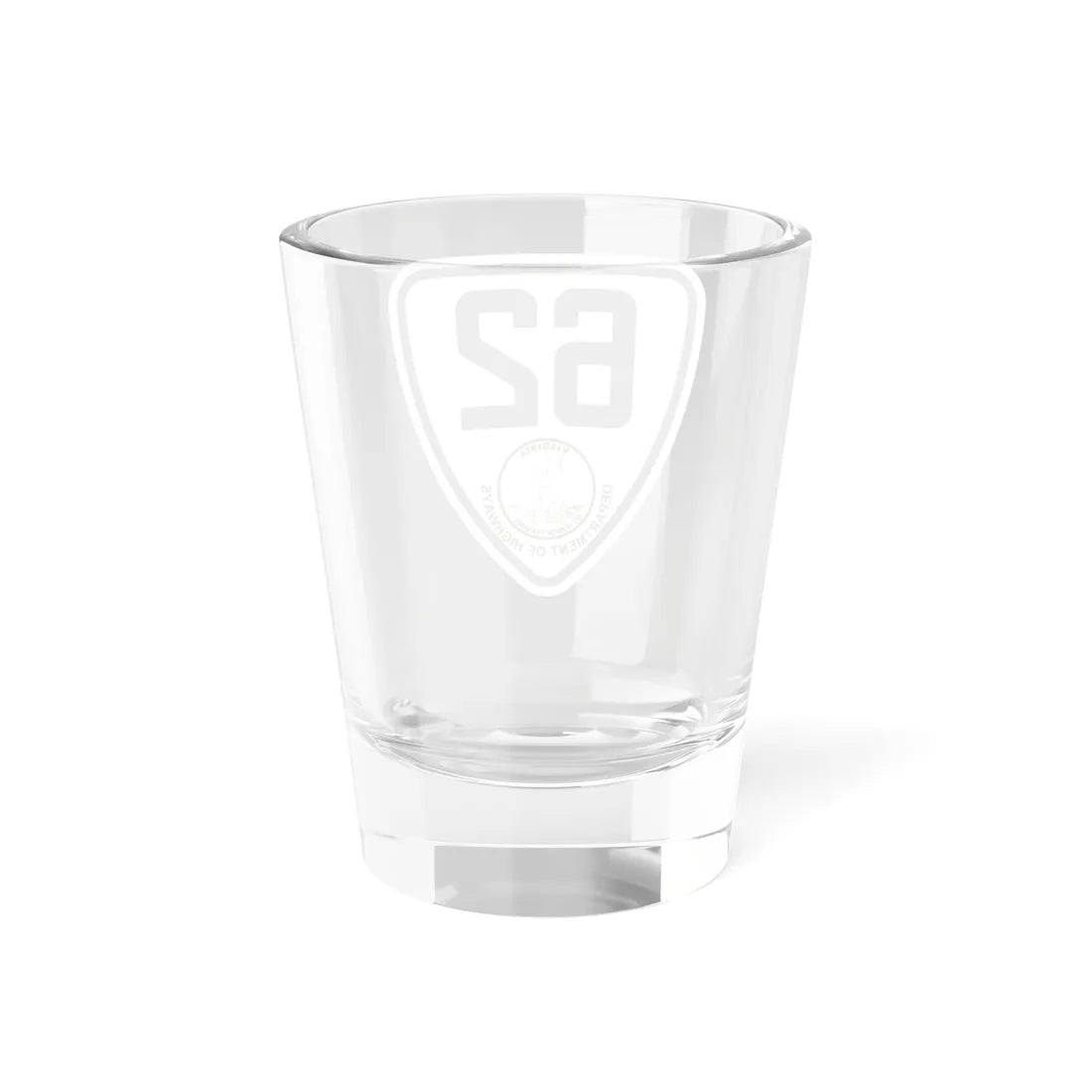 Virginia 62 1924 (Virginia) (Road Sign) Shot Glass 1.5oz - Go Mug Yourself