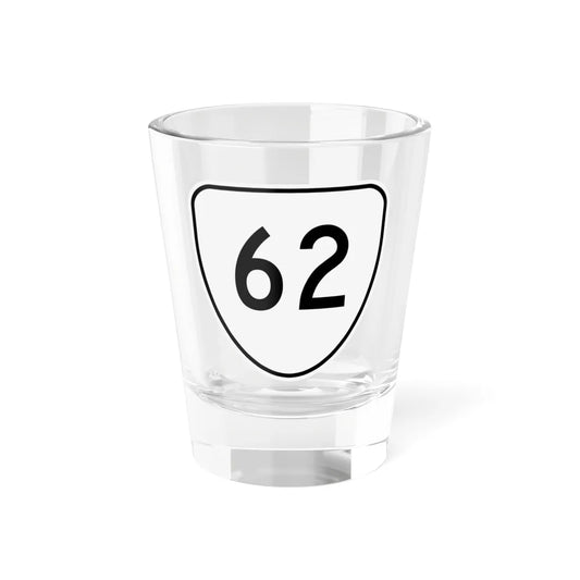 Virginia 62 1956 (Virginia) (Road Sign) Shot Glass 1.5oz 1.5oz - Go Mug Yourself