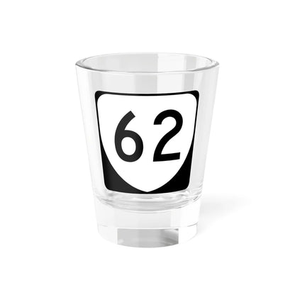 Virginia 62 (Virginia) (Road Sign) Shot Glass 1.5oz 1.5oz - Go Mug Yourself