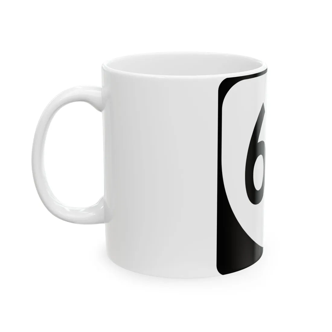 Virginia 64 (Virginia) (Road Sign) White Coffee Mug - Go Mug Yourself