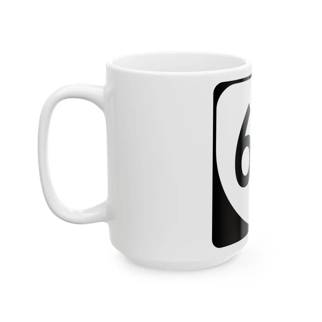 Virginia 64 (Virginia) (Road Sign) White Coffee Mug - Go Mug Yourself