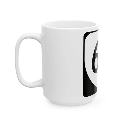 Virginia 64 (Virginia) (Road Sign) White Coffee Mug - Go Mug Yourself