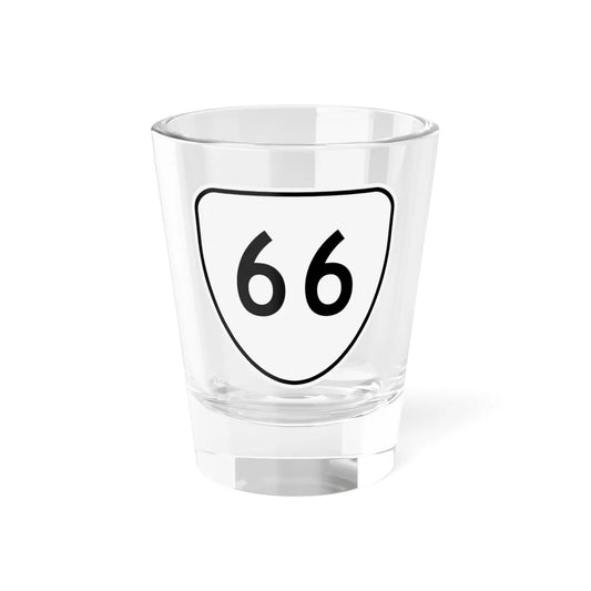 Virginia 66 1956 (Virginia) (Road Sign) Shot Glass 1.5oz 1.5oz - Go Mug Yourself